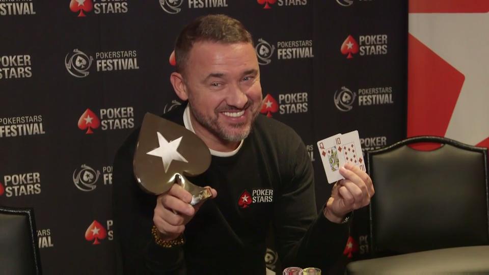 Stephen Hendry wins Media Event at PokerStars Festival London