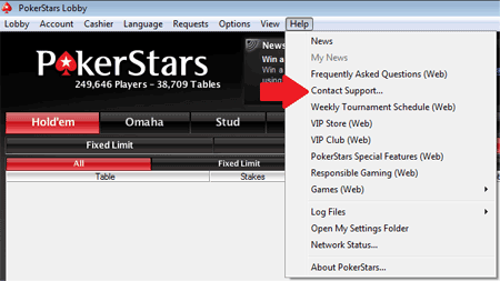 PokerStars Support